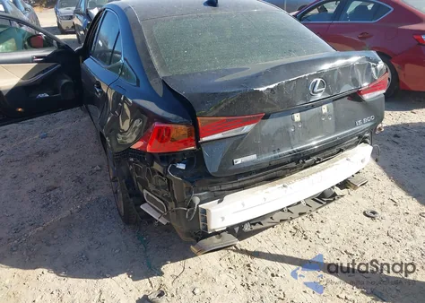 2019 Lexus Is 300 из США, поврежденный, VIN JTHBA1D28K5089070